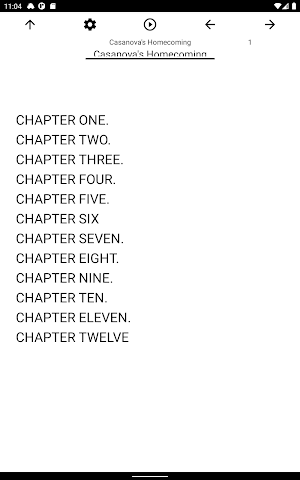 Book, Casanova's Homecoming Screenshot 2