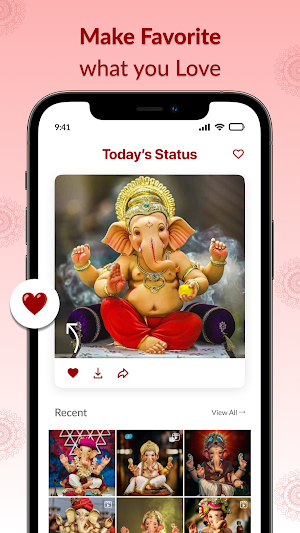 Ganpati Daily Video Status Screenshot 1
