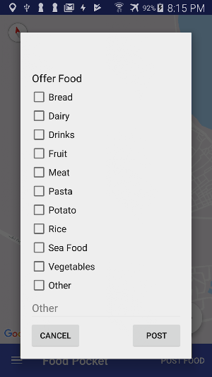 Food Pocket Screenshot 2