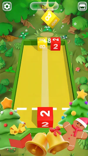 2048 Cube: 3D Merge Mania Screenshot 3