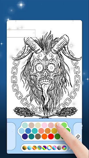 Krampus Colouring Book Games Screenshot 1