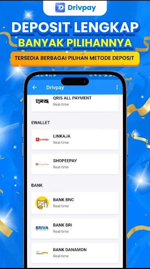 Drivpay - Topup Game & PPOB Screenshot 1