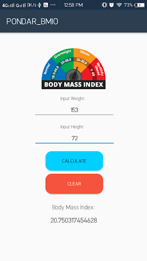 BMI_Pondar Screenshot 3