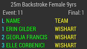 Wylas Timing - Scoreboard Screenshot 1