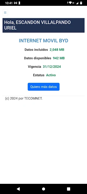 TECOMNET Screenshot 1