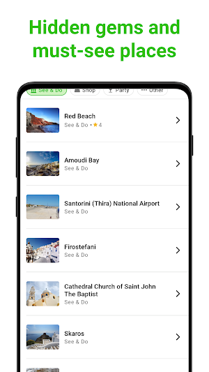 Santorini SmartGuide Screenshot 2