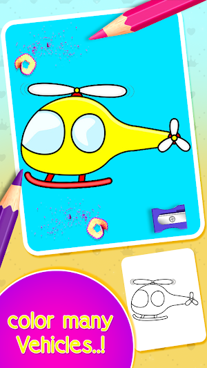 Drawing and Coloring Book Game Screenshot 2