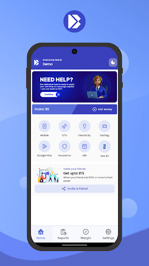 BillDrop Recharge App Screenshot 0