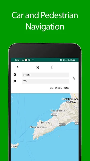 Sorrento Offline Map and Travel Guide Screenshot 1