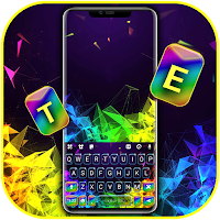 Prism Rainbow Keyboard Background