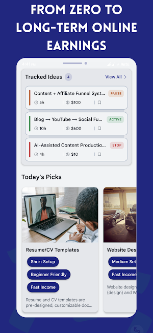 Long Term Online Income Ideas Screenshot 2