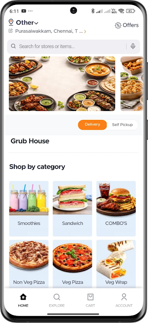 Grub House Screenshot 2
