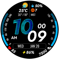 GYD027 Sporty Digital Watch