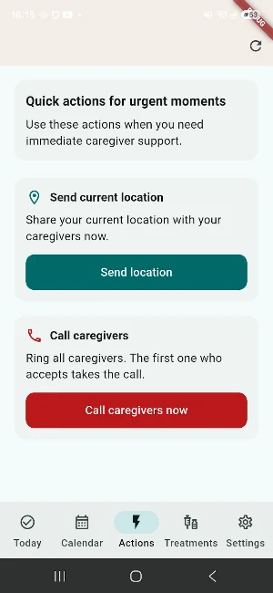 WeCare: Family Caregiver Screenshot 3