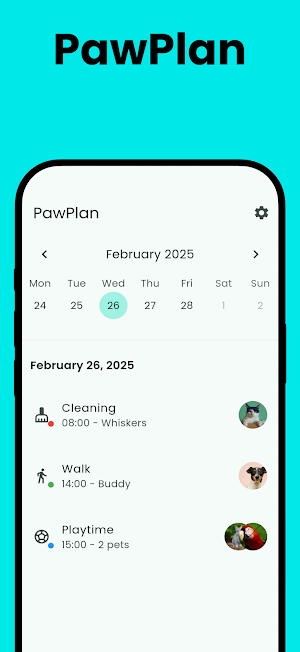 PawPlan: Pet Planner & Tracker Screenshot 0