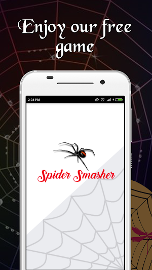 Spider Smasher Game Screenshot 0