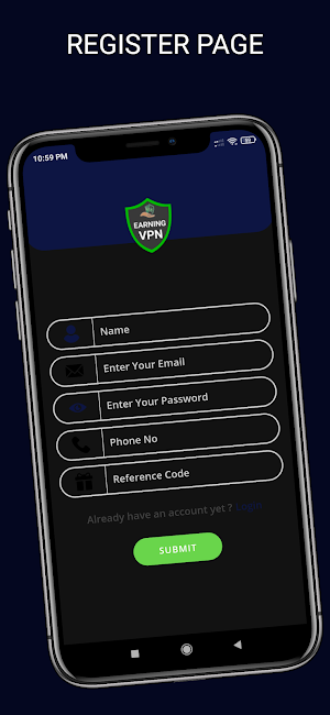 Earning VPN Screenshot 2