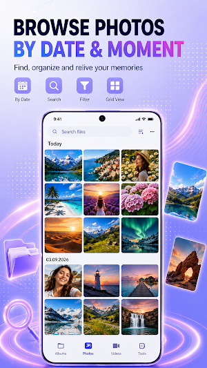 Gallery: Photos & Albums Screenshot 2