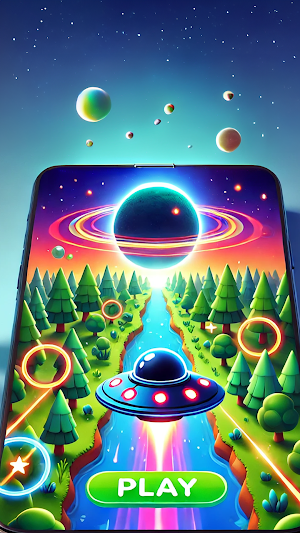 Catch It! - UFO Catching Game Screenshot 1