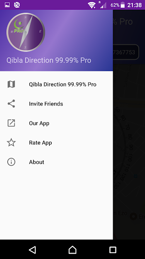 Qibla Direction 99.99% Pro Screenshot 2