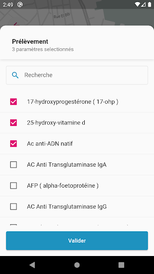 BIOVAL APP Screenshot 3