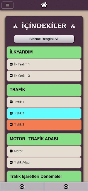 Ehliyet Sınavı Ders Kitabı Screenshot 1