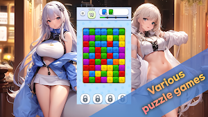 Sexy Blast Sexy Girl Puzzle Screenshot 1