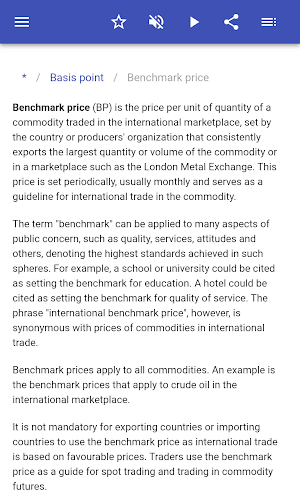 Economic indicators Screenshot 2