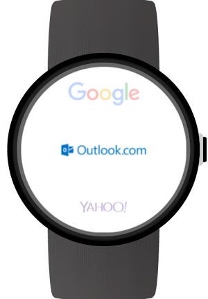 Mail client for Gmail & others on Wear OS watches Screenshot 1