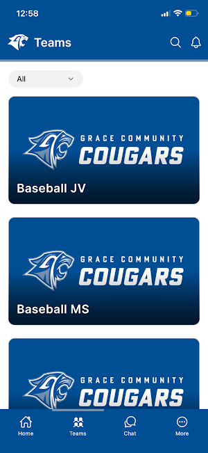 Grace Community Cougars Screenshot 1