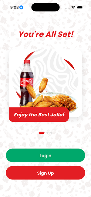 JollofMan - Food Ordering App Screenshot 0
