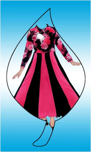 Kids Fashion Frock Photo Montage Screenshot 1