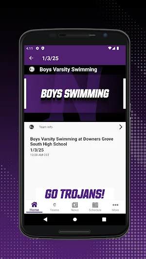 DGN Trojan Athletics Screenshot 2
