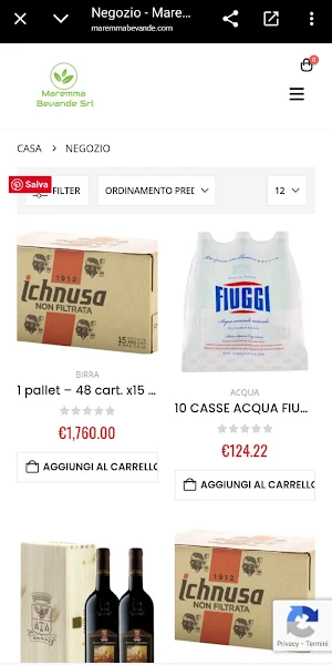 MAREMMA BEVANDE STORE Screenshot 2