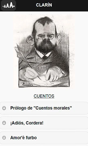 Leopoldo Alas Clarín Screenshot 2