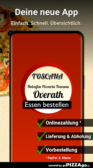 Pizzeria Toscana Overath Screenshot 0