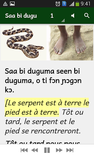 Proverbes dioula Screenshot 0