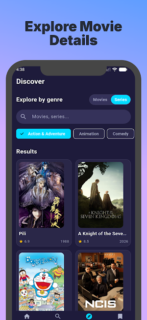 InspireFlix – Movies & Series Screenshot 1