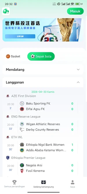 Hari Ini Bola Screenshot 1
