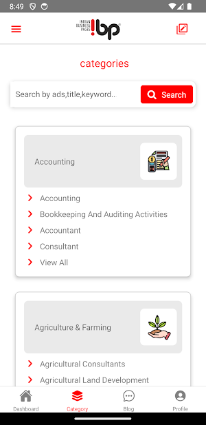Indian Business Pages (IBP) Screenshot 3