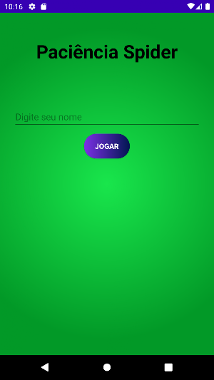 Paciência Spider Screenshot 0