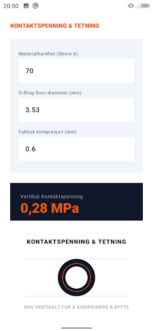 ElastomerMål – Spenning Screenshot 2