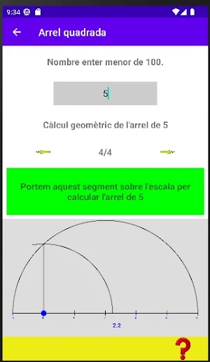 Arrel quadrada Screenshot 2
