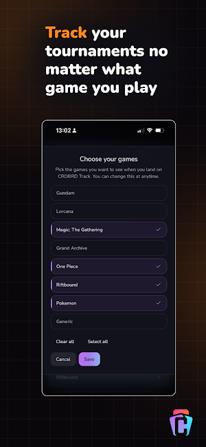 CRDBRD Track Screenshot 0