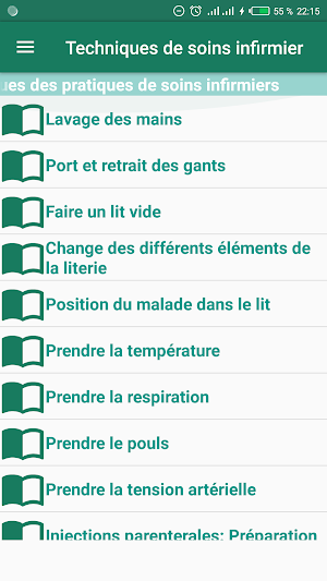 Soins infirmiers Screenshot 0