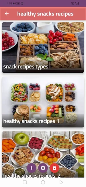 healthy snacks recipes Screenshot 3