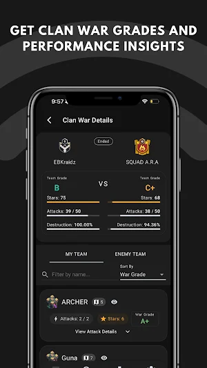 Clash Watch - Track your Clan Screenshot 2
