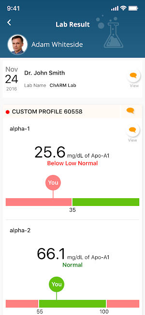 Carolina HealthSpan Screenshot 2