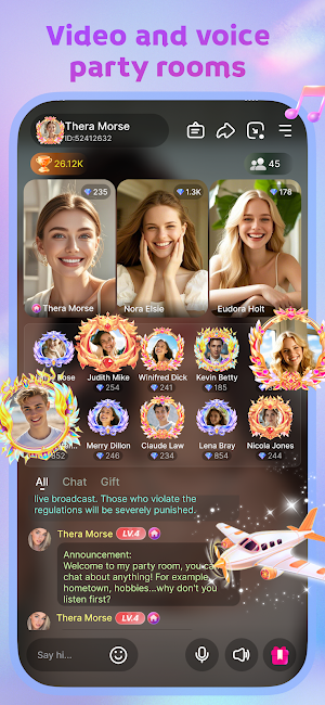 PingMee - Party & Video call Screenshot 2