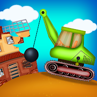 Build City House with Trucks